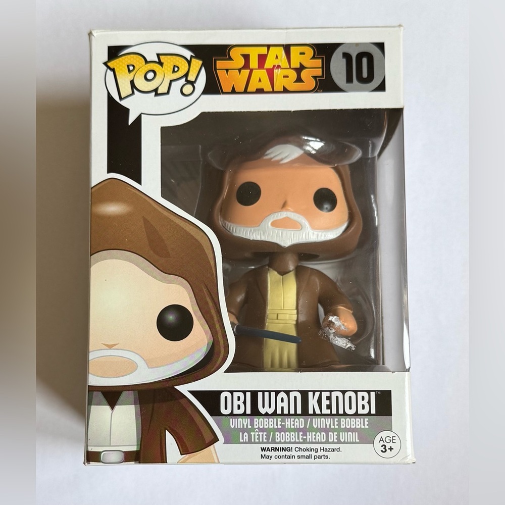 Obi Wan Kenobi Vinyl Bobble-Head Funko Pop / Starwars / #10